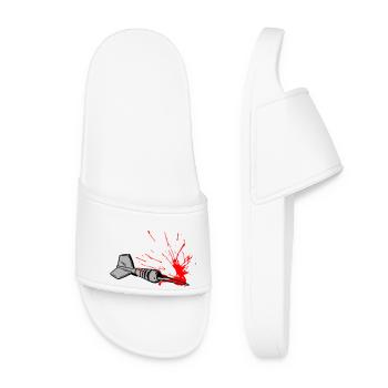 Dart Shot - Women’s Pool Sliders - white - Front
