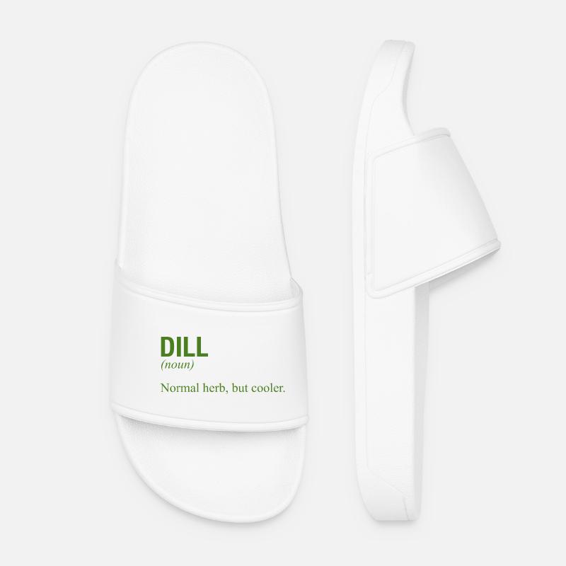DILL - Frauen Badelatschen - Weiß