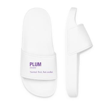 PLUM - Frauen Badelatschen - Weiß - Vorne