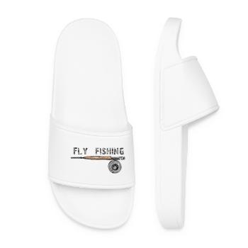 Fly fishing - Women’s Pool Sliders - white - Front
