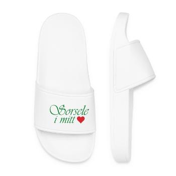 Sorsele in my heart - Women’s Pool Sliders - white - Front