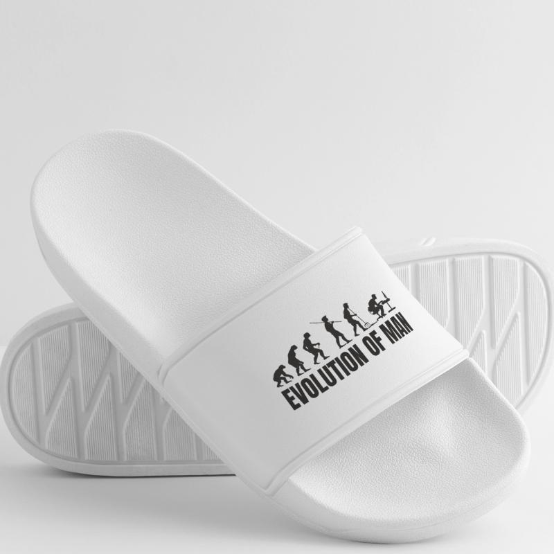 Programmer Computer Freak Evolution Women’s Pool Sliders