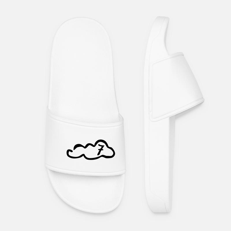Wolke 7 - Frauen Badelatschen - Weiß