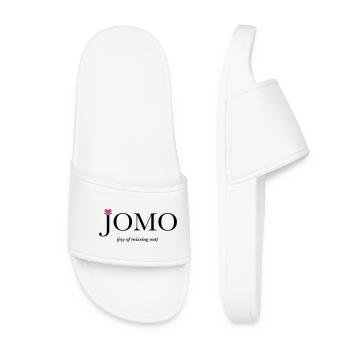 JOMO – la joie de rater quelque chose - Claquettes Femme - blanc - Devant