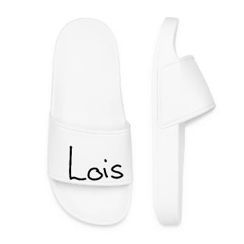 Loïs - Claquettes Femme - blanc - Devant