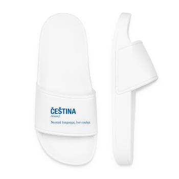 CESTINA Czech Republic - Women’s Pool Sliders - white - Front
