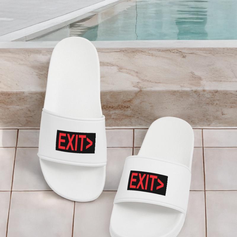 Exit / Exit / Emergency Exit Women’s Pool Sliders