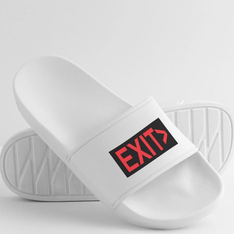 Exit / Exit / Emergency Exit Women’s Pool Sliders