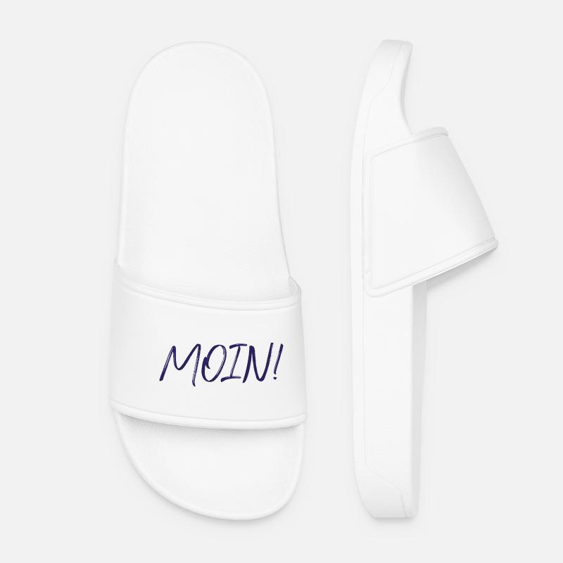 MOIN, navy - Women’s Pool Sliders - white