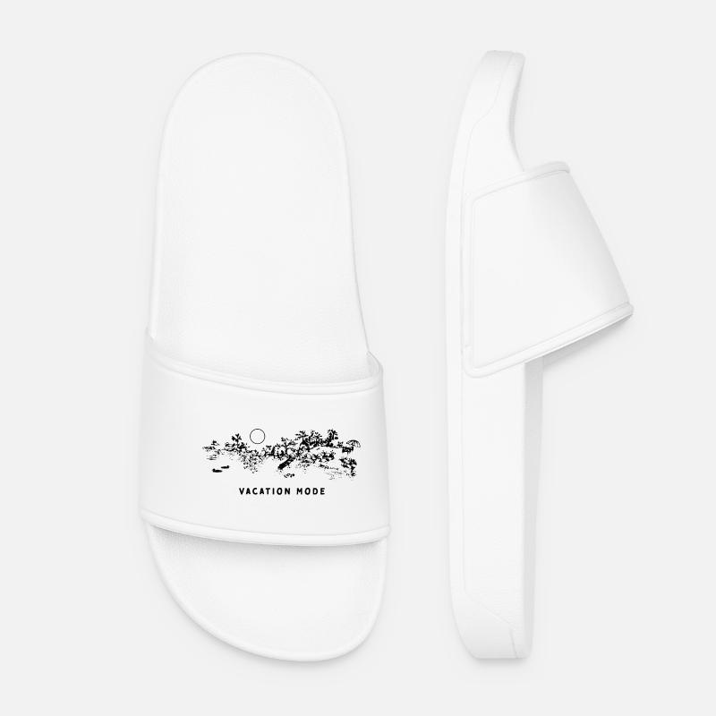 VACATION MODE - Women’s Pool Sliders - white