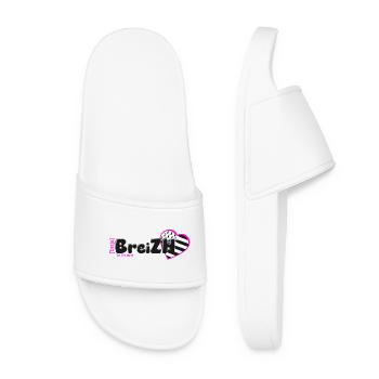 Breizh La Bretagne Coton Bio - Claquettes Femme - blanc - Devant