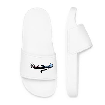 Friend of Dorothy Trans Pride Hidden Queer - Women’s Pool Sliders - white - Front