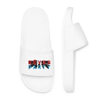 RÊVE PARTY #2 - let's talk - Claquettes Femme - blanc - Devant
