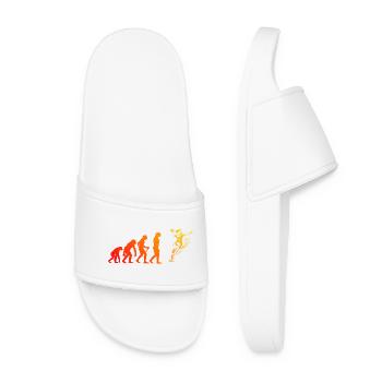 Simple handball idea for handball for women - Women’s Pool Sliders - white - Front