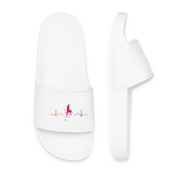 Boulderer heartbeat Bouldering Bouldering - Women’s Pool Sliders - white - Front