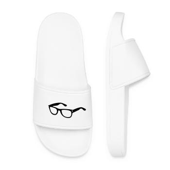 Lunettes de soleil - Claquettes Femme - blanc - Devant