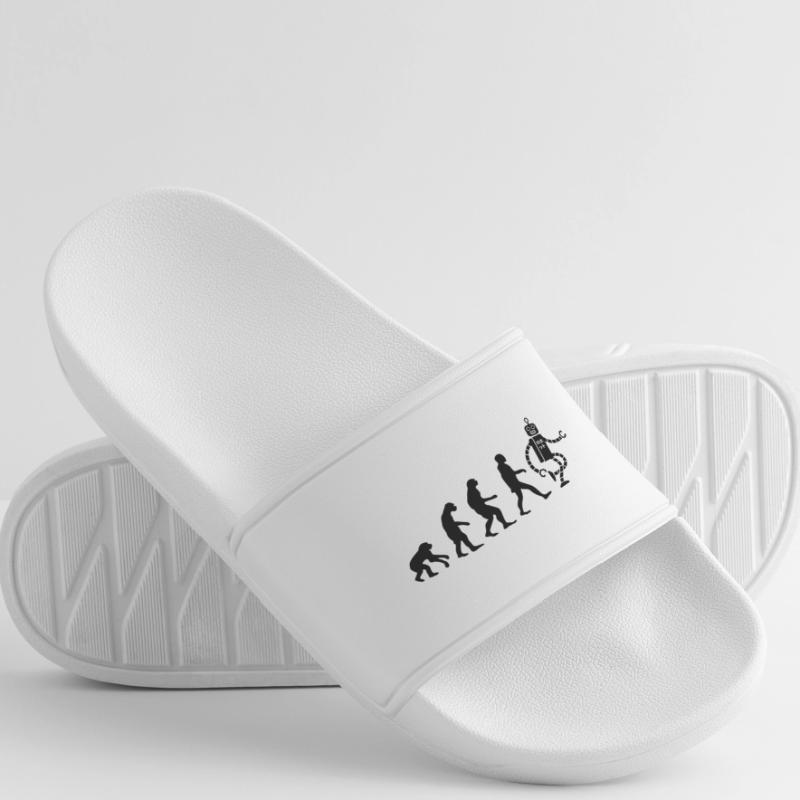 evolution robot évolution Claquettes Femme