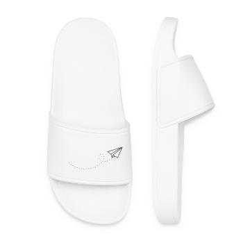 Paperplane - Women’s Pool Sliders - white - Front