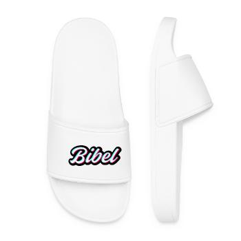 Bible, la Bible la Parole de Dieu Jésus Fils de Dieu - Claquettes Femme - blanc - Devant
