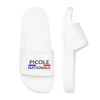 Picole nationale - Claquettes Femme - blanc - Devant