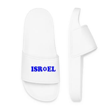Israel - Claquettes Femme - blanc - Devant