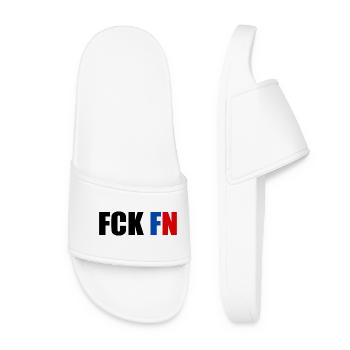 Fck fn - Claquettes Femme - blanc - Devant