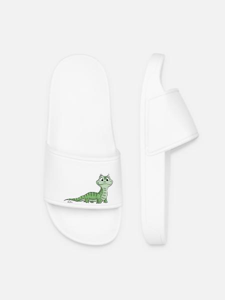 Lizard - Women’s Pool Sliders - white