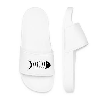 anniversary. Anniversary Decade. humor. funny - Women’s Pool Sliders - white - Front