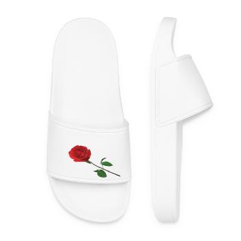 Rose - Claquettes Femme - blanc - Devant