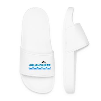 AQUAHOLIC - Claquettes Femme - blanc - Devant