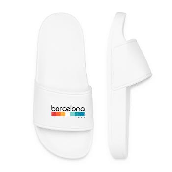 Barcelona - Spain - Spain - España - Women’s Pool Sliders - white - Front