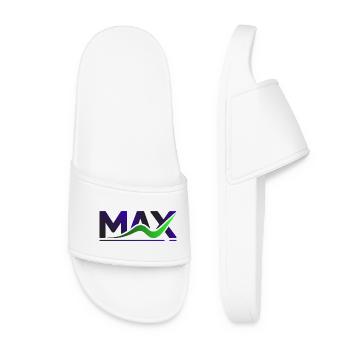 MAX Wave Gradient Logo Tee - Women’s Pool Sliders - white - Front