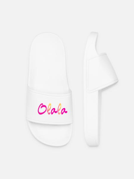 Olala - Women’s Pool Sliders - white