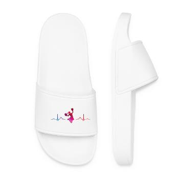 Cheerleader Cheer Mom Cheerleading - Women’s Pool Sliders - white - Front