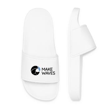 Wave - Make Waves - Women’s Pool Sliders - white - Front