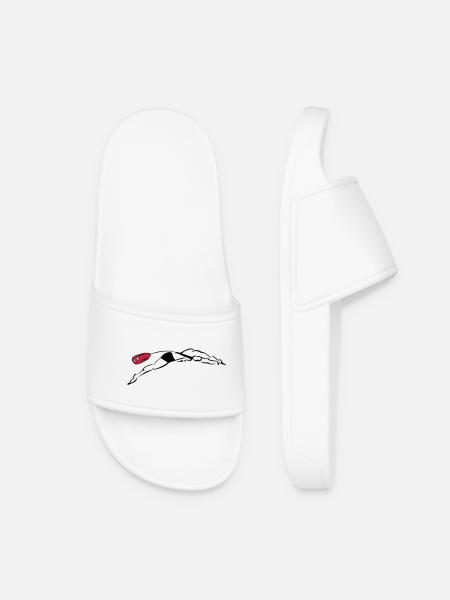 lifeguard plunge - Claquettes Femme - blanc