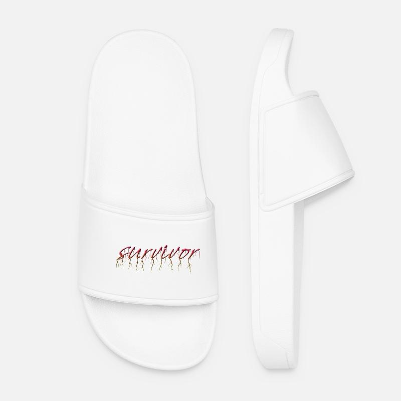 survivor - Women’s Pool Sliders - white