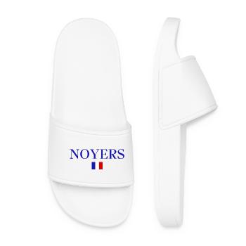 NOYERS-French Flag Design - Women’s Pool Sliders - white - Front
