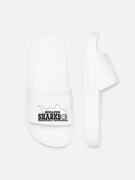 Sharks Supporter WHITE Rust - Women’s Pool Sliders - white