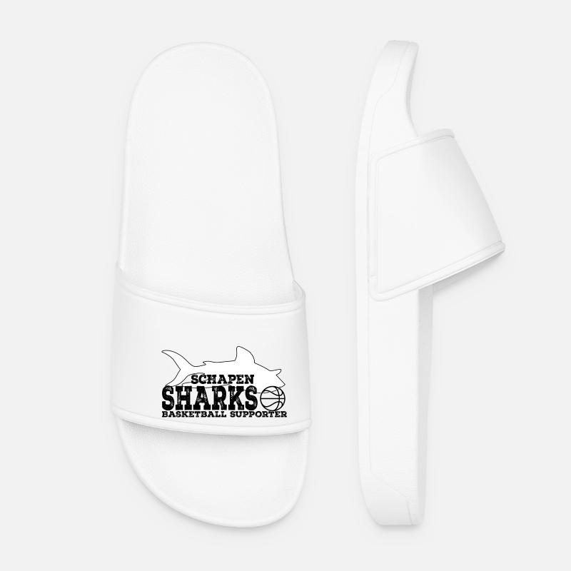 Sharks Supporter WHITE Rust - Frauen Badelatschen - Weiß