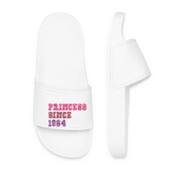1964 Birthday Princess - Women’s Pool Sliders - white - Front