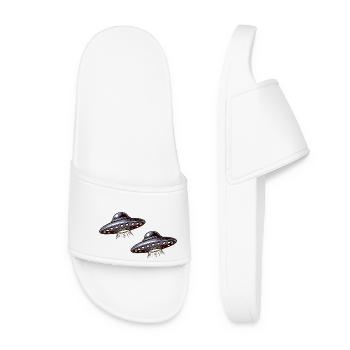 Ufos - Women’s Pool Sliders - white - Front