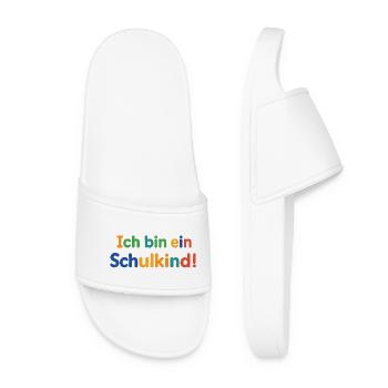 Je suis écolier ! - Claquettes Femme - blanc - Devant