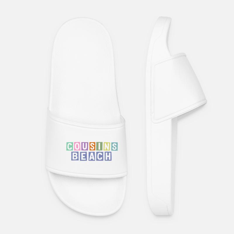 Cousins Beach – Summer Vibes - Frauen Badelatschen - Weiß