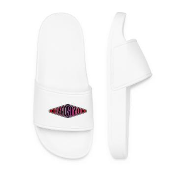 Chemise Hardstyle - Hardcore Techno Rave Vibes - Claquettes Femme - blanc - Devant
