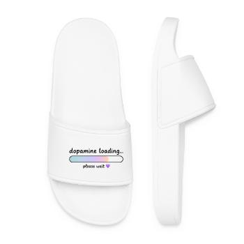 Dopamine Loading Gradient - Women’s Pool Sliders - white - Front