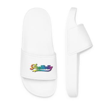 Positivity - Women’s Pool Sliders - white - Front