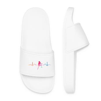 Boulderer heartbeat Bouldering Bouldering - Women’s Pool Sliders - white - Front