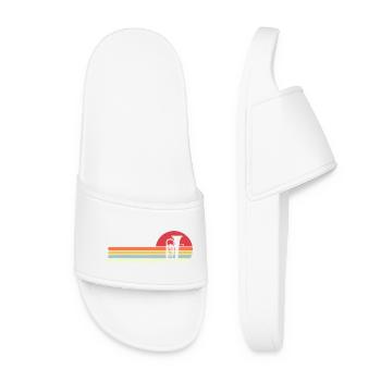 Rainbow Brass Sunset - Women’s Pool Sliders - white - Front