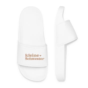 kleine Schwester - Women’s Pool Sliders - white - Front